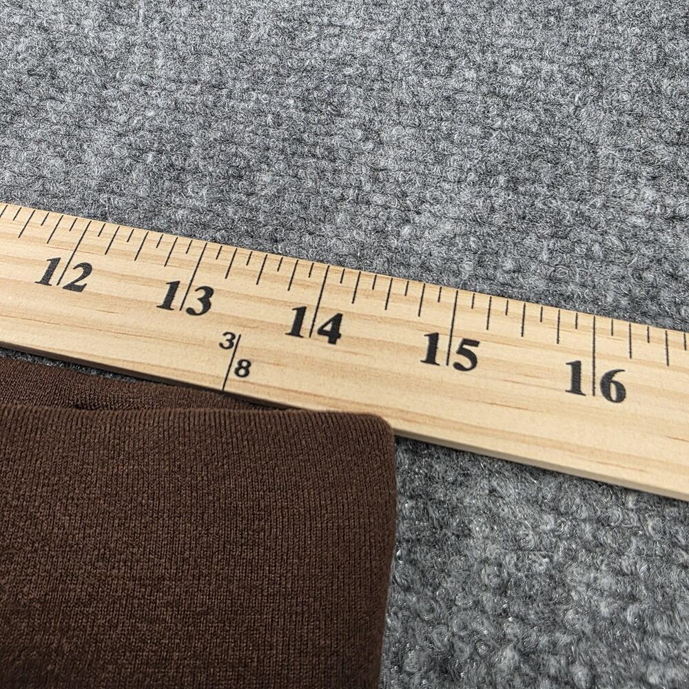 Kerrits Pants Womens Large Brown Fleece Riding Leggings Knee Grip Zip Pocket - Picture 6 of 16